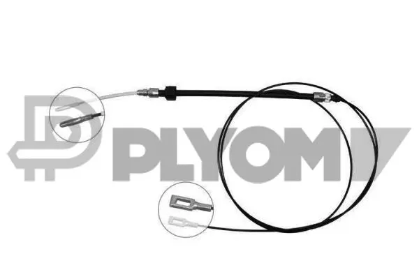 Cable Pull, parking brake (P763034)