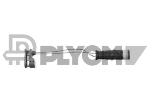 Warning Contact, brake pad wear (P755097)