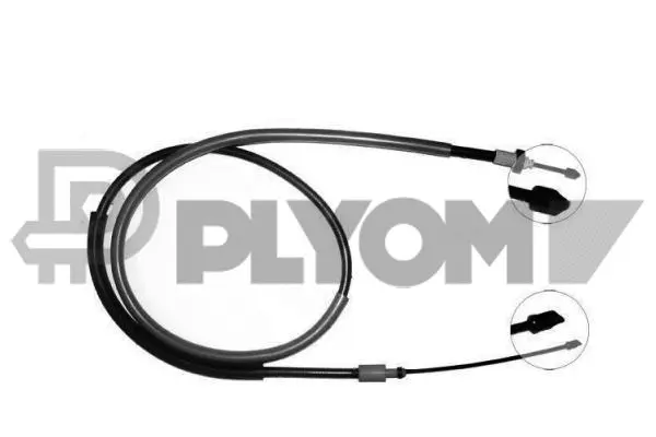 Cable Pull, parking brake (P765724)
