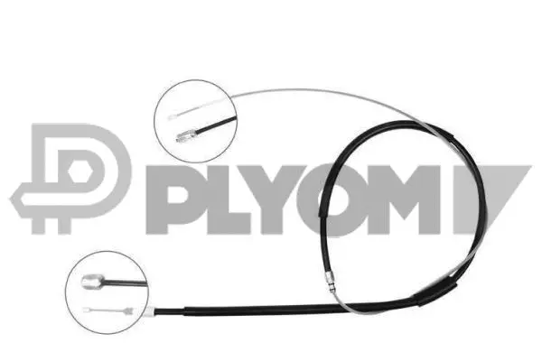 Cable Pull, parking brake (P028469)