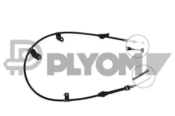 Cable Pull, parking brake (P761521)