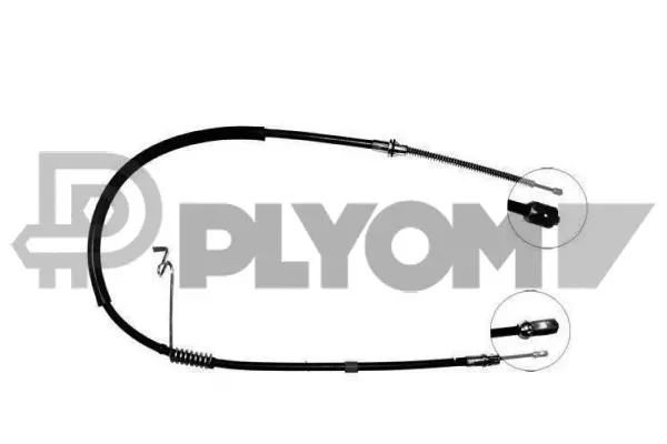 Cable Pull, parking brake (P088053)