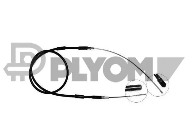 Cable Pull, parking brake (P762409)