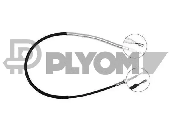 Cable Pull, parking brake (P038256)