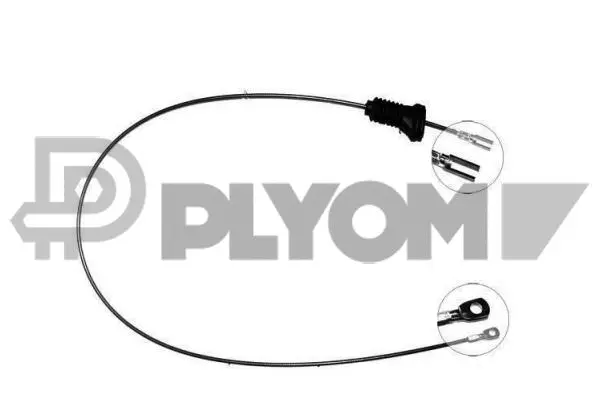 Cable Pull, parking brake (P762877)