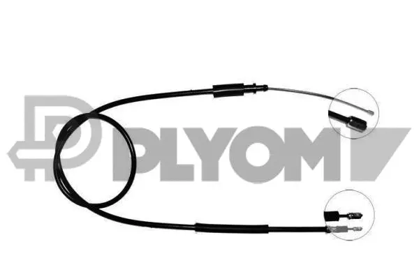 Cable Pull, parking brake (P036541)
