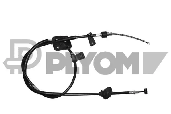 Cable Pull, parking brake (P168304)