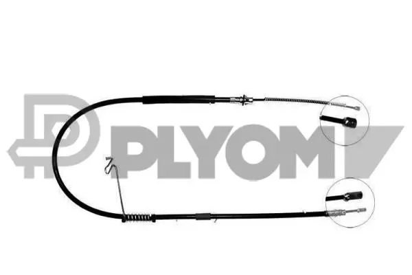 Cable Pull, parking brake (P088054)