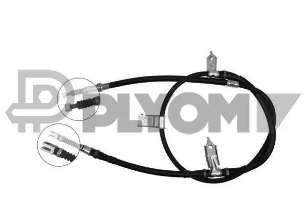 Cable Pull, parking brake (P761719)