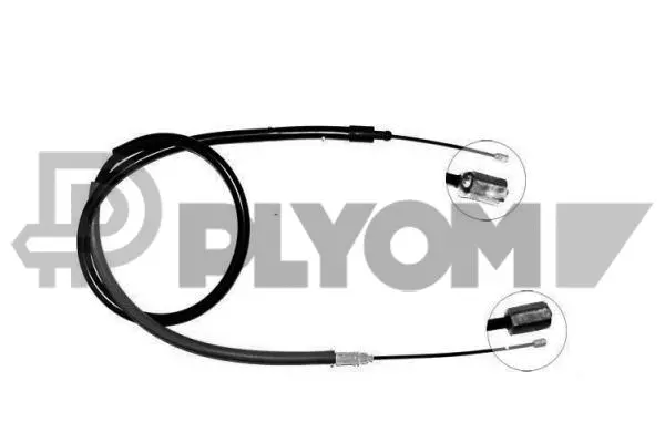 Cable Pull, parking brake (P038297)