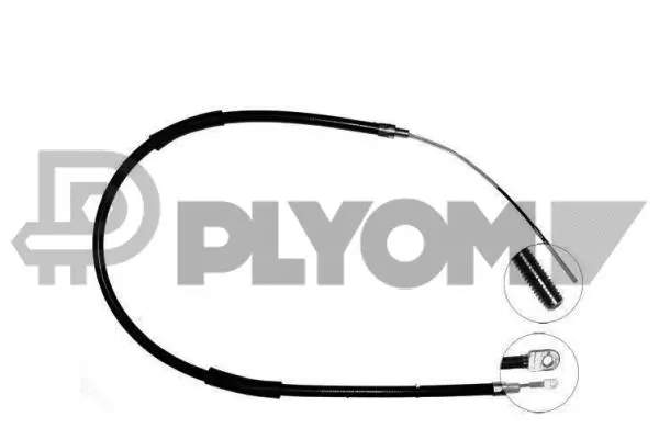 Cable Pull, parking brake (P766059)