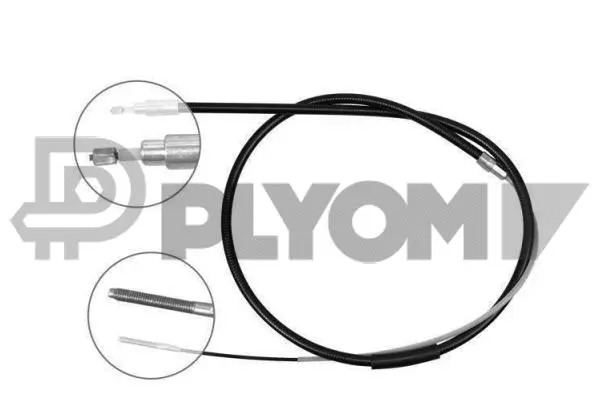 Cable Pull, parking brake (P208009)