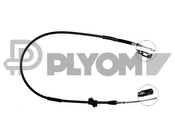 Cable Pull, parking brake (P765979)