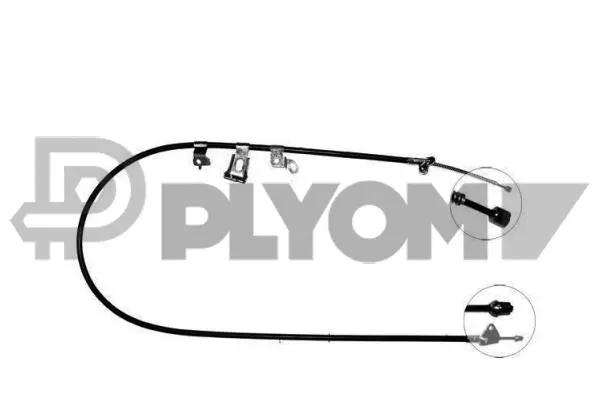 Cable Pull, parking brake (P708015)
