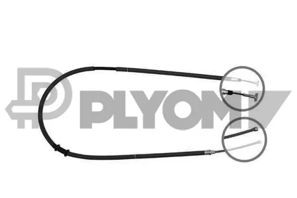 Cable Pull, parking brake (P019039)