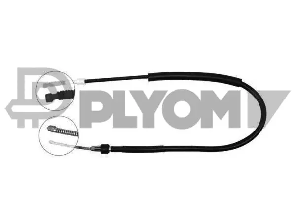 Cable Pull, parking brake (P762779)