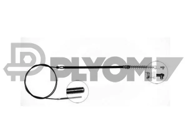 Cable Pull, parking brake (P018931)