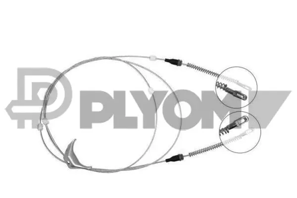 Cable Pull, parking brake (P761963)