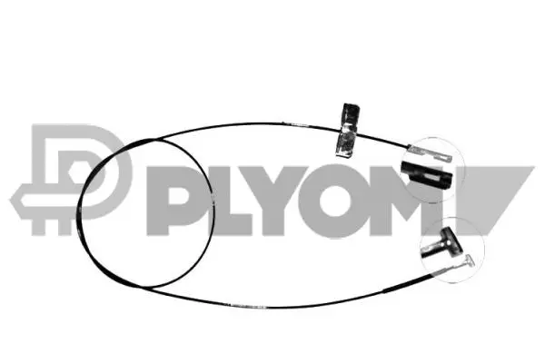 Cable Pull, parking brake (P069101)