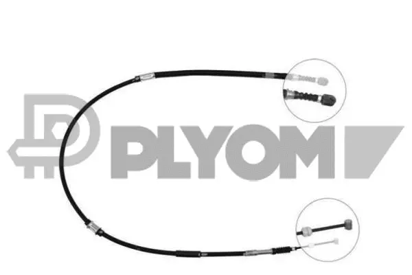 Cable Pull, parking brake (P762822)