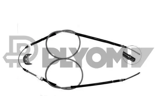 Cable Pull, parking brake (P087069)