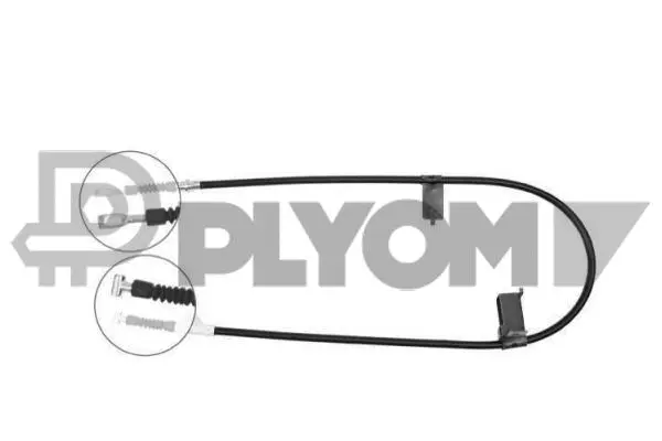 Cable Pull, parking brake (P761862)