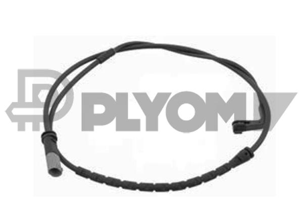 Warning Contact, brake pad wear (P755090)