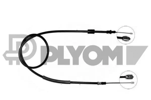 Cable Pull, parking brake (P765867)