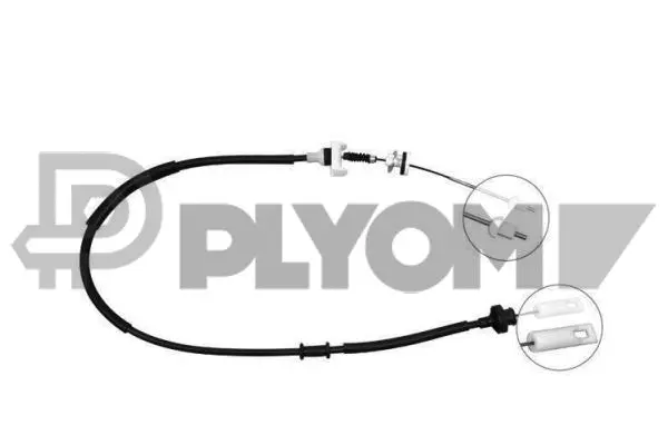 Cable Pull, clutch control (P018950)