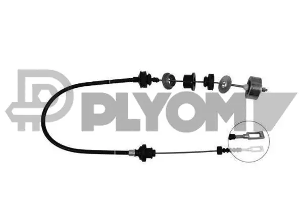 Cable Pull, clutch control (P010076)