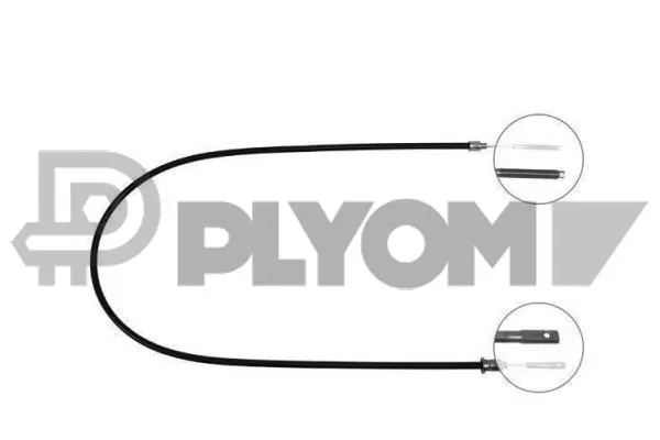 Cable Pull, parking brake (P766165)