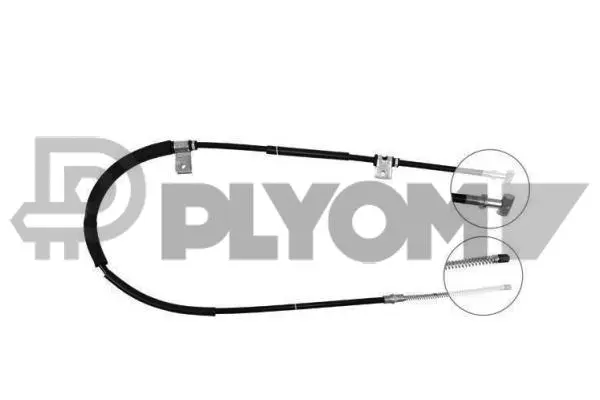 Cable Pull, parking brake (P168214)