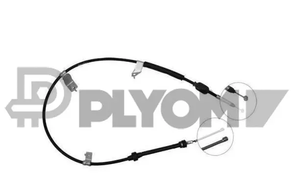 Cable Pull, parking brake (P761534)