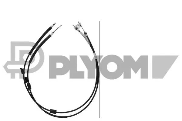 Cable Pull, parking brake (P761436)