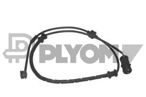 Warning Contact, brake pad wear (P755101)