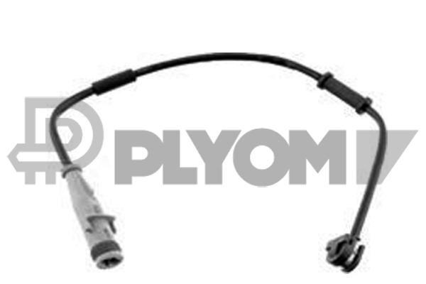 Warning Contact, brake pad wear (P482505)