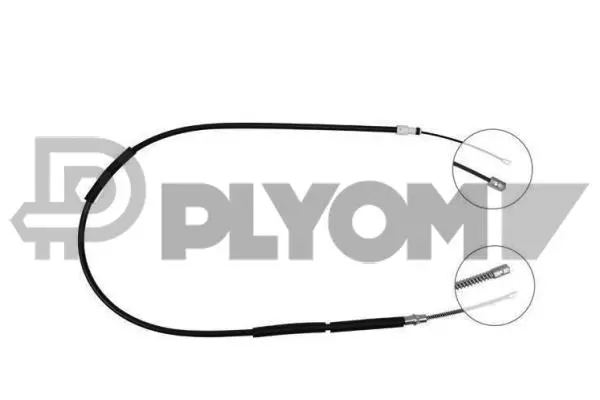 Cable Pull, parking brake (P035067)