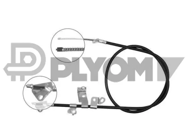 Cable Pull, parking brake (P762792)