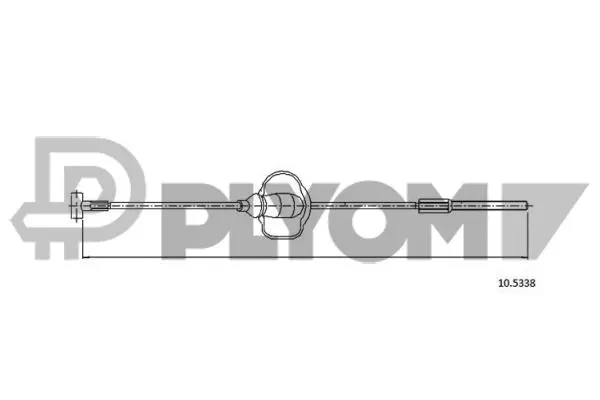 Cable Pull, parking brake (P088091)