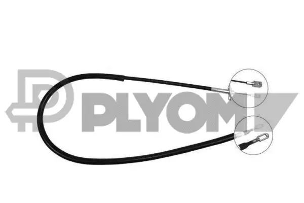 Cable Pull, parking brake (P766252)