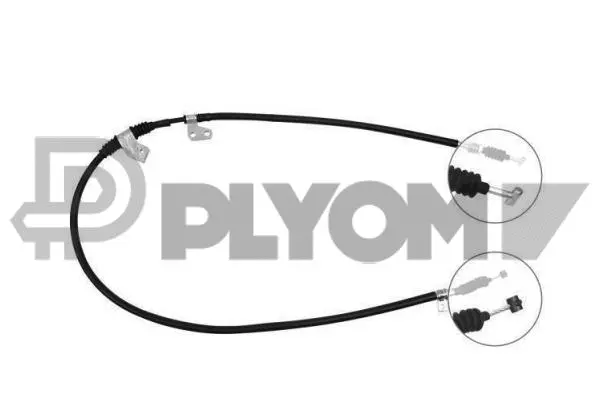 Cable Pull, parking brake (P761734)