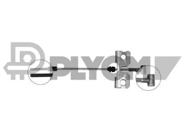 Cable Pull, parking brake (P761859)