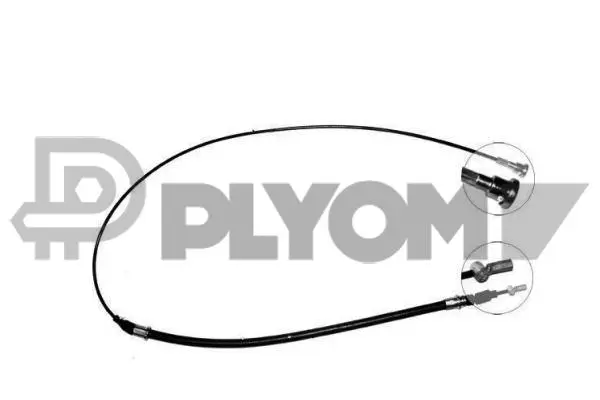 Cable Pull, parking brake (P489016)