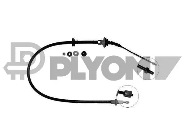 Cable Pull, clutch control (P762856)