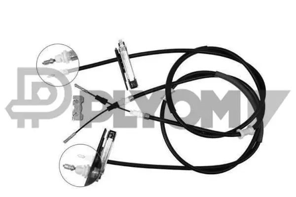 Cable Pull, parking brake (P761407)