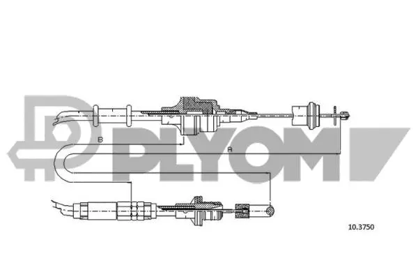 Cable Pull, clutch control (P762539)