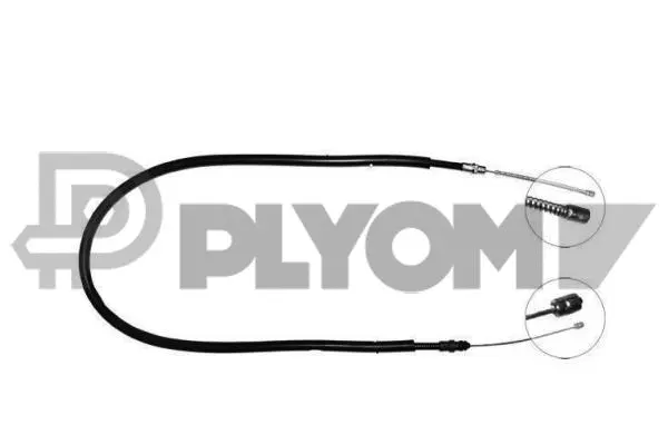 Cable Pull, parking brake (P026591)