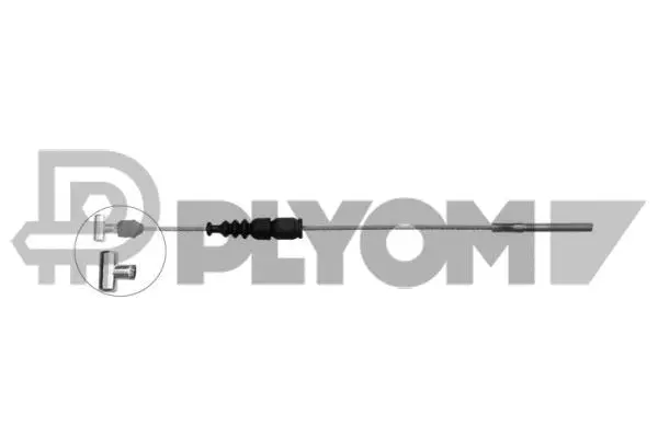 Cable Pull, parking brake (P762743)