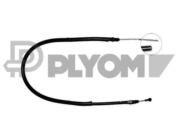 Cable Pull, parking brake (P019066)