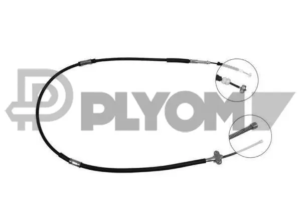 Cable Pull, parking brake (P762773)